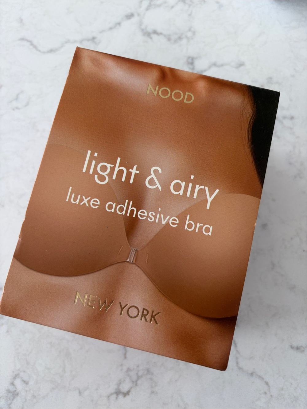 Nood Light & Airy Luxe Adhesive Bra - soft tan